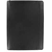 Filofax Finsbury Zipped Folder Black