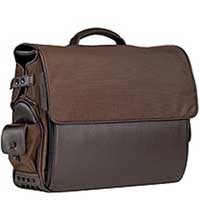 Filofax Graphic Large Briefcase Brown