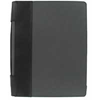 Filofax Graphic Zipped Portfolio With Handles Steel Grey
