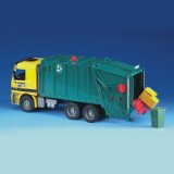 findathing247 Bruder MB Actros Garbage Toy Truck