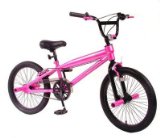 Silverfox Bullion BMX Bike Polished Pink