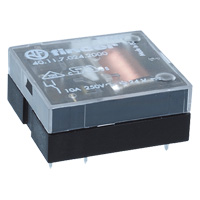 Finder 24V 10A SPCO LOW PROFILE RELAY 40.11 RC