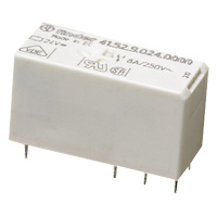 41.52 12V LOW PROFILE DPDT 8A RELAY RC