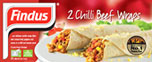 Chilli Beef Wraps (2 per pack - 200g)