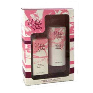 Fine Fragrances and Cosmetics White Satin Gift