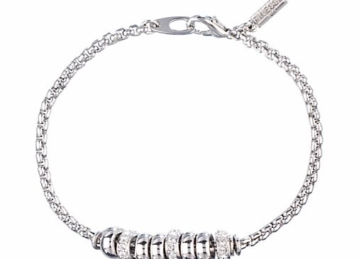 Swarovski Crystal Plated Charm Bracelet