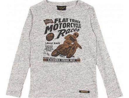 Finger in the nose Flat Track T-Shirt `12 months