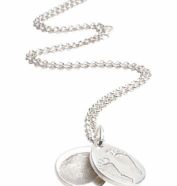 FingerPrint Jewellery Ten Tiny Toes Teardrop