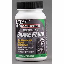 Finish Line Mineral oil brake fluid 4 oz / 120 ml