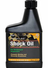 Finish Line Shock Oil 15wt, 16oz/475ml