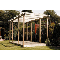 FINNLIFE Double Deck and Pergola Kit