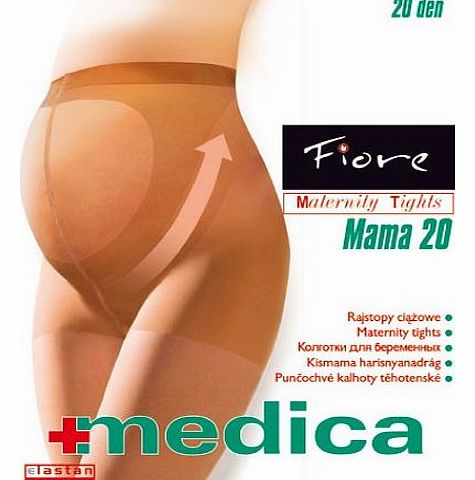 Fiore Maternity Tights Mama 20den tan, M
