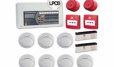 Fire Safety Supplier C-Tec 4 Zone Fire Alarm System Contractor Kit