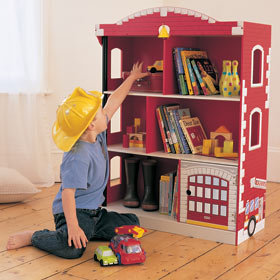 Fire Station Bookcase