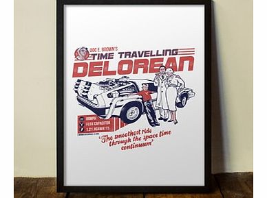 Firebox 88MPH! (Large in a Black Frame)