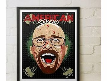 Firebox American Cook (Large in a Black Frame)