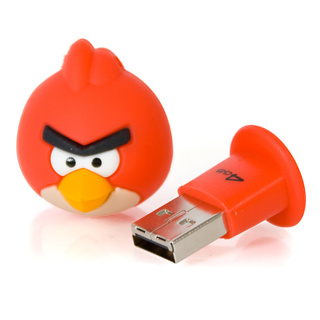 Firebox Angry Birds Flash Drives (Red Bird)