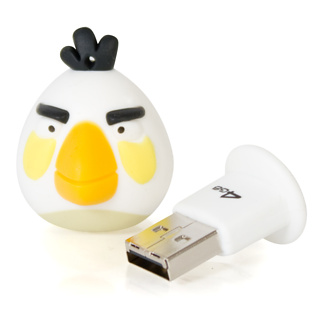 Firebox Angry Birds Flash Drives (White Bird)