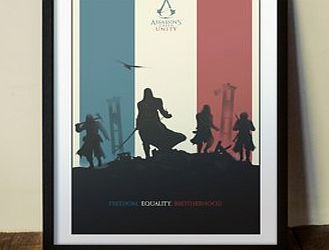 Firebox Assassins Creed (Large in a Black Frame)