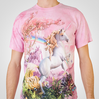 Firebox Awesome Rainbow Unicorn T-Shirt (Large)