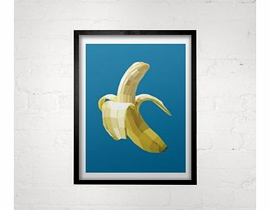Firebox Banana (Large in a Black Frame)