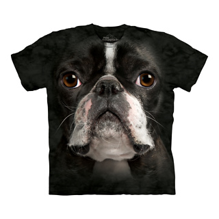 Firebox Big Face Boston Terrier T-Shirt (Large)
