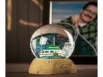Firebox Blue Sky Snow Globe