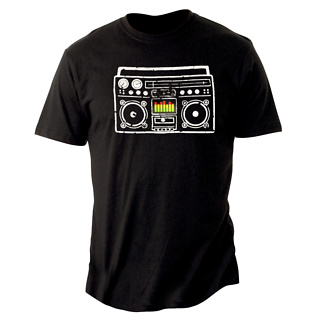 Firebox Boombox Speaker T-Shirt (Extra Large)