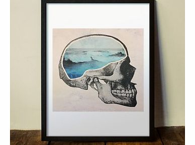 Firebox Brainwaves (Large in a Black Frame)