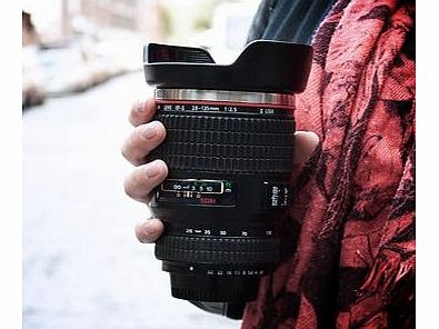 Firebox Camera Lens Travel Mug