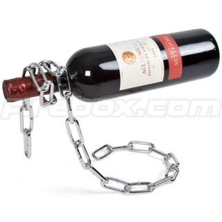 Firebox Chain Wine Bottle Holder