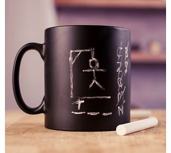 Firebox Chalk Board Mug