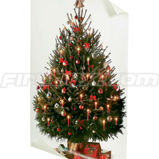Firebox Christmas Tree Poster