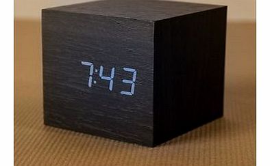 Firebox Click Cube Clocks (Black)