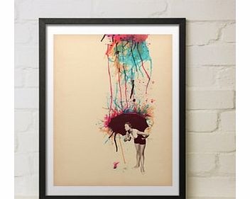 Firebox Colourblind (Large in a Black Frame)