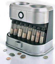 Mini Bank Motorised UK Coin Sorter