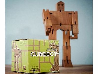 Firebox Cubebot Wooden Puzzle (Julien - Challenging