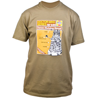 Firebox Dalek Haynes Manual T-Shirt (Large)