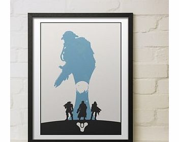 Firebox Destiny (Large in a Black Frame)