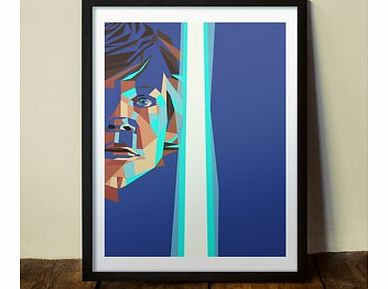 Firebox Farm Boy (Large in a Black Frame)