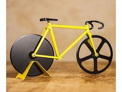 Firebox Fixie Bike Pizza Cutter (Bumblebee (Yellow and