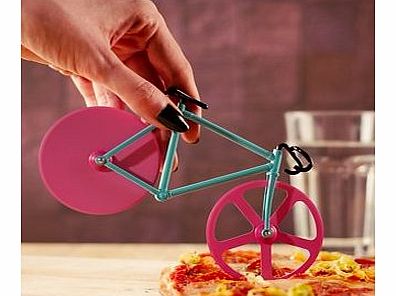 Firebox Fixie Bike Pizza Cutter (Watermelon (Pink and