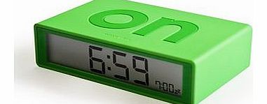 Firebox Flip Alarm Clock (Lime Alarm Clock)