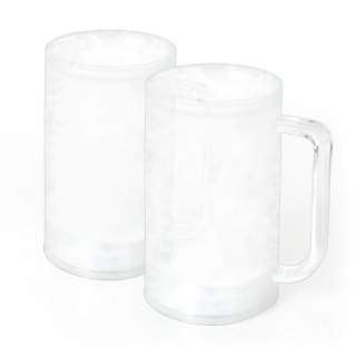 Firebox Frosty Glasses (Beer Tankards Twin Pack)