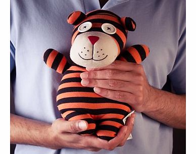 Heated Sock Animals (Teddy the Tiger)