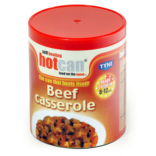Firebox HotCans (Beef Casserole)