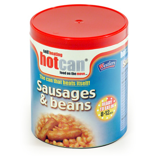 Firebox HotCans (Sausage and Beans)