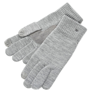 Firebox Isotoner SmarTouch Gloves (Ladies Charcoal)