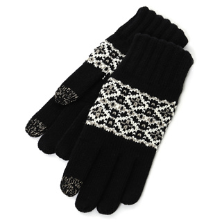 Firebox Isotoner SmarTouch Gloves (Ladies Fairisle