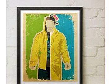 Firebox Jesse Bad (Large in a Black Frame)